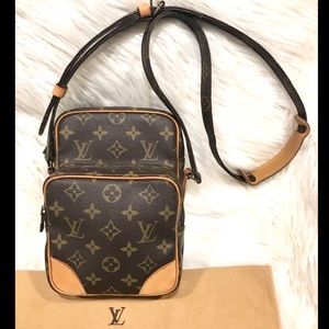 Authentic Louis Vuitton Amazon Crossbody Bag Shoulder Bag